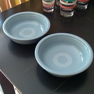 Fiesta Periwinkle 19oz cereal bowls